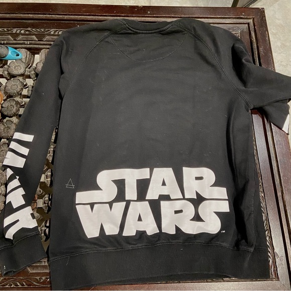 Eleven Paris Starwars Darth Vader Black Sweatshirt Large Men - Picture 4 of 10